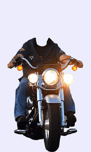 Man Bike Rider Photo Editor screenshot 1