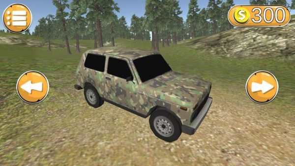Niva Forest Driving Simulator screenshot 1