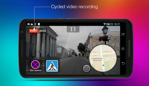 Roadly dashcam & speed camera screenshot 1