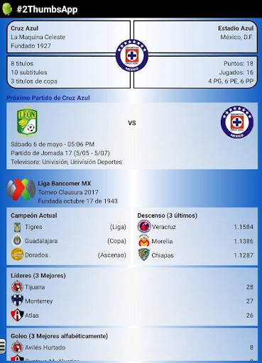SoccerLair Mexican Leagues screenshot 10