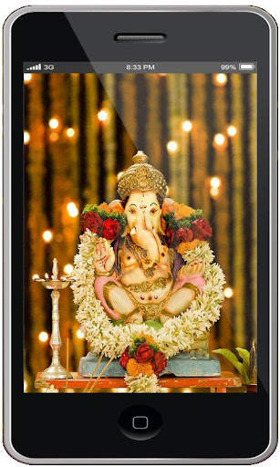 Lord Ganesha Live Wallpaper HD screenshot 3