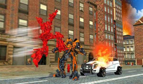 Angry Robot Bull Attack:Robot Fighting Bull Games screenshot 16