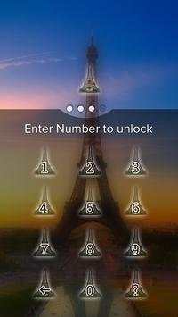 App Lock - Paris Theme screenshot 1