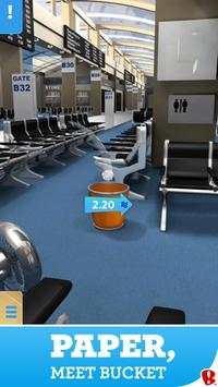 Paper Toss 2 screenshot 1
