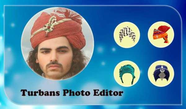 Turbans Photo Editor screenshot 1