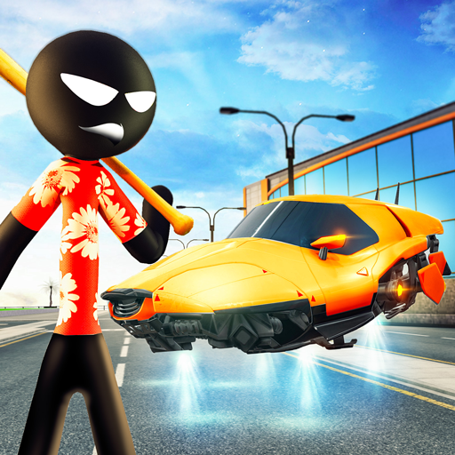 Stickman Gangster Thug City Crime icon