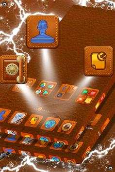 Leather Book Launcher Theme screenshot 2