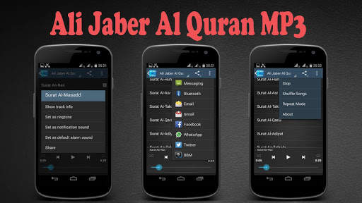 Ali Jaber Al Quran MP3 screenshot 1