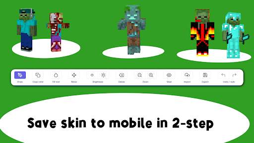 Zombie Skin Mod Minecraft PE screenshot 7