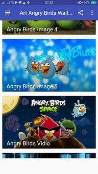 Art Angry Bird Wallpaper HD offline screenshot 6