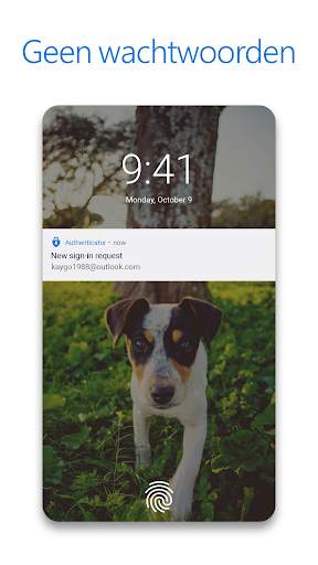 Microsoft Authenticator screenshot 2