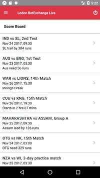 London BetExchange Live - Cricket screenshot 4