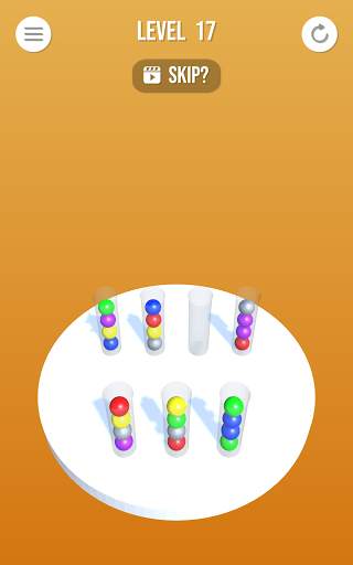 Puzzle - Urutkan Bola 3D screenshot 21