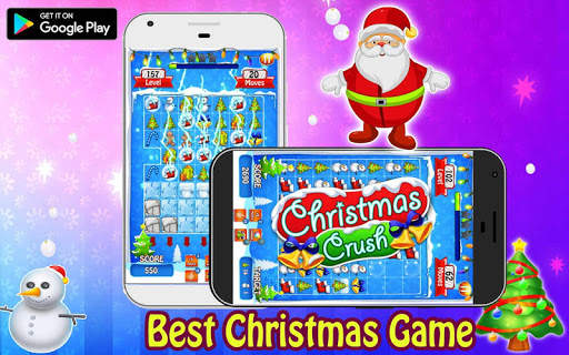 Christmas Crush 2020 - Free Xmas & Santa Games screenshot 10