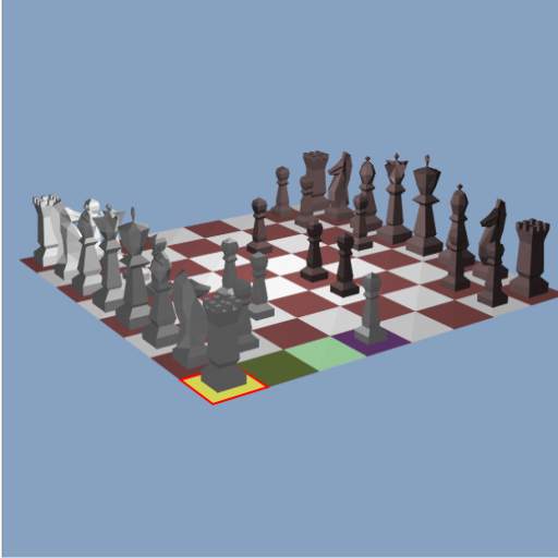 HTML CHESS 3D screenshot 2