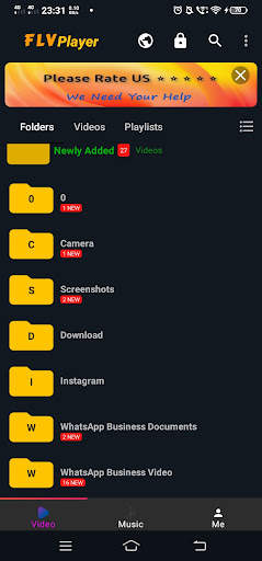 FLV Player - Media Player App screenshot 1