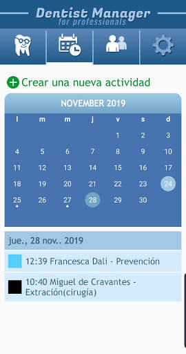 Dentist Manager: Software de gestión de pacientes screenshot 2