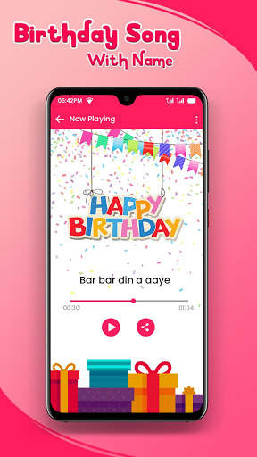 birthday song with name screenshot 5