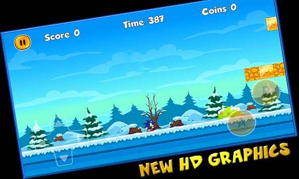 Super Sonic World Dash Adventure screenshot 3