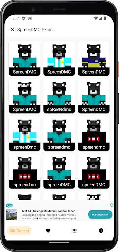 SpreenDMC Skins for Minecraft screenshot 1