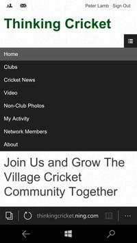 Thinking Cricket Network screenshot 2