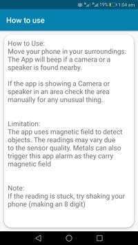 Hidden Camera Detector - Detect Hidden Cameras screenshot 6
