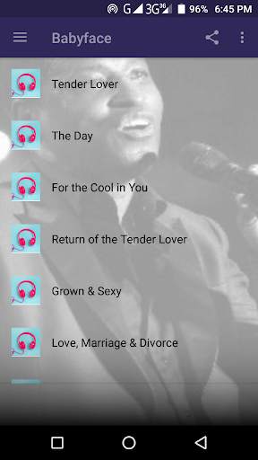 BabyFace Song screenshot 2