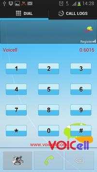 Voicell screenshot 1