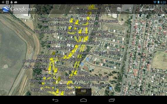Wifi Stalker (Tablet) screenshot 1