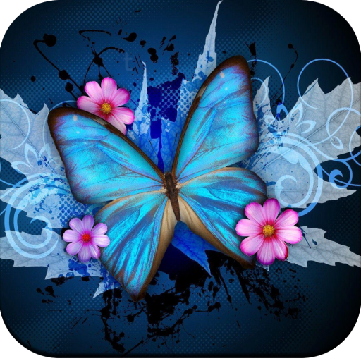 Butterfly wallpaper icon