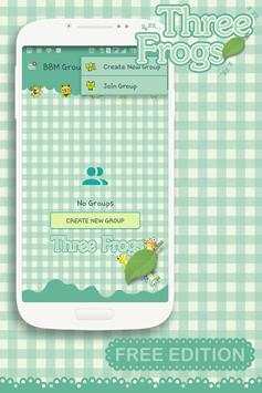 Tema Three Frogs Free screenshot 7