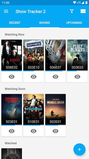 Show Tracker 2 2 تصوير الشاشة