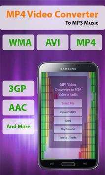 MP4 Video Converter To MP3 screenshot 1