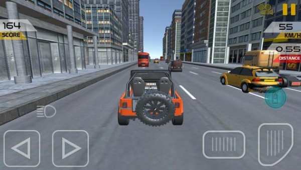 Real Jeep Driving 2020 in City screenshot 3