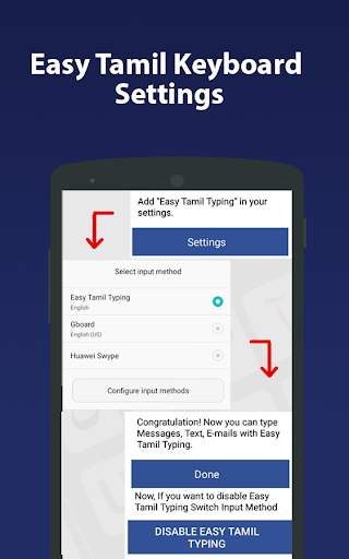 Tamil keyboard -Easy English to Tamil Typing Input screenshot 3
