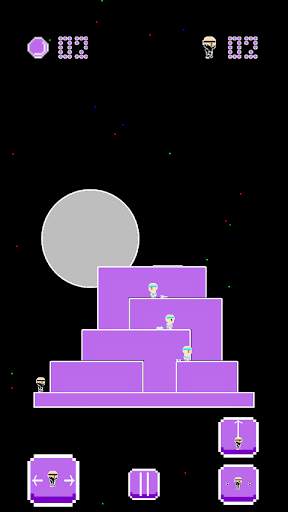 Ninja Kunai - pixel retro platformer screenshot 2