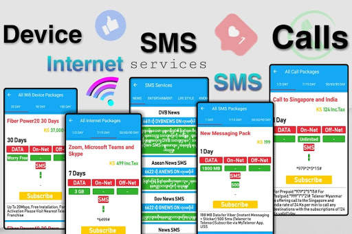 Myanmar Telinor Packages: All screenshot 2