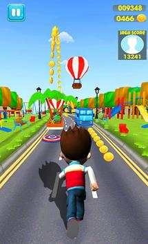 Paw Superhero Patrol Runner Subway Bus Adventure screenshot 2