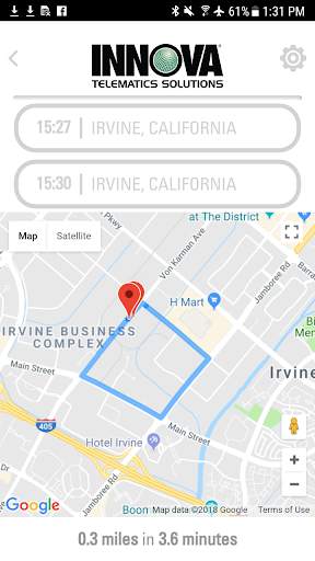 Innova Telematics screenshot 2