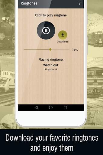 train ringtones for phone, sounds ringtones app screenshot 3