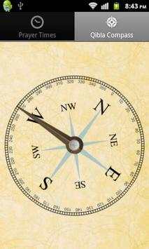Prayer Times with Qibla Compas screenshot 2