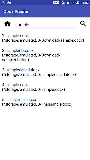 Docx Reader screenshot 6