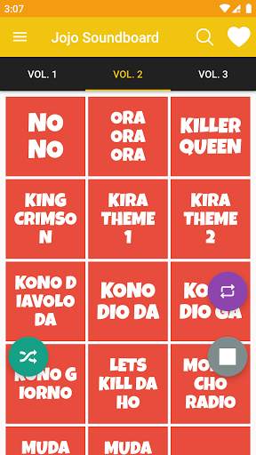 JoJo Soundboard screenshot 2