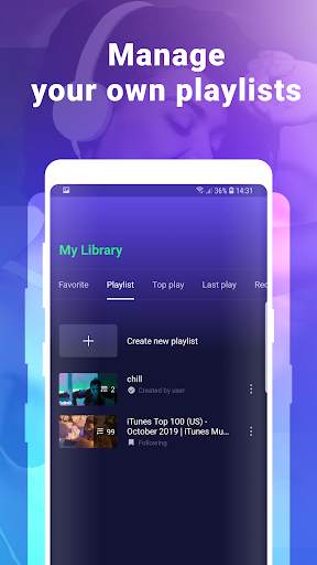 Stream Music Player screenshot 2