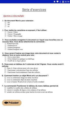 TC-INFOS (دروس المعلوميات) screenshot 4