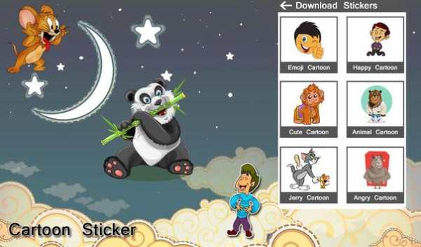 Cartoon stickers for whatsapp - WAStickers apps screenshot 1