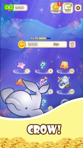 Merge Fish - Magic Aquarium & Win Money स्क्रीनशॉट 3