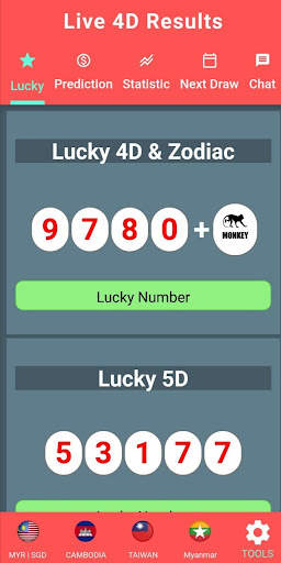 4D Live Results screenshot 5
