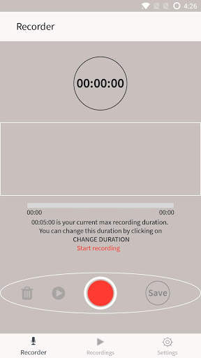 Voice Recorder 1 تصوير الشاشة