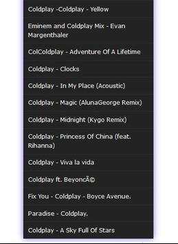 Coldplay Mp3 Song screenshot 3